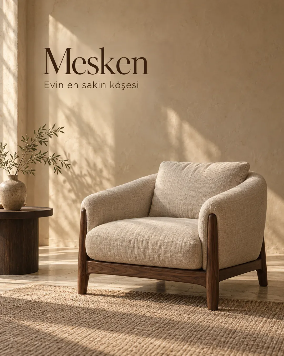 Mesken berjer reklam görseli